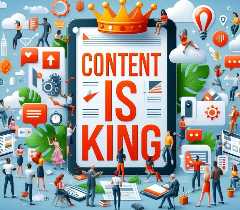 Content is king image