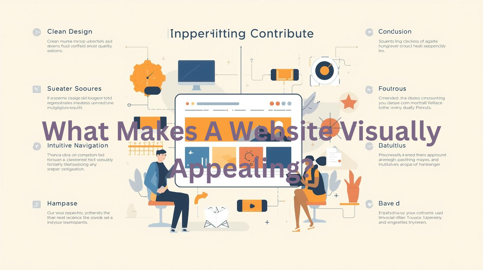 What makes a website visually appealing